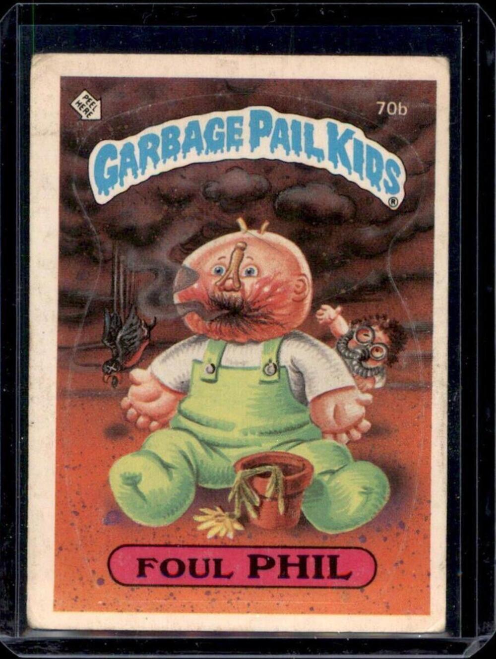 Garbage Pail Kids Card - Foul Phil #70b